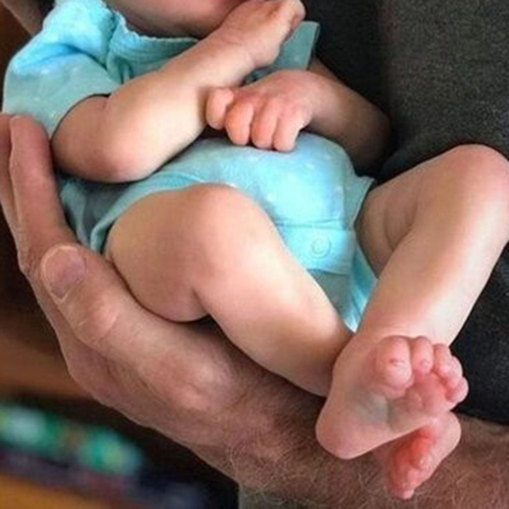 Reborn Twin A 17 pouces Kiki Poupée vraiment bébé fille Cadeau mignonne