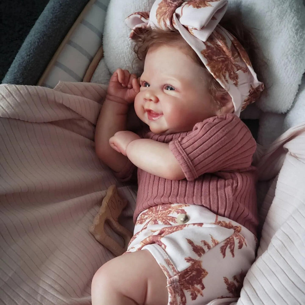 Poupées Reborn aux yeux ouverts de 19 pouces-Vivi