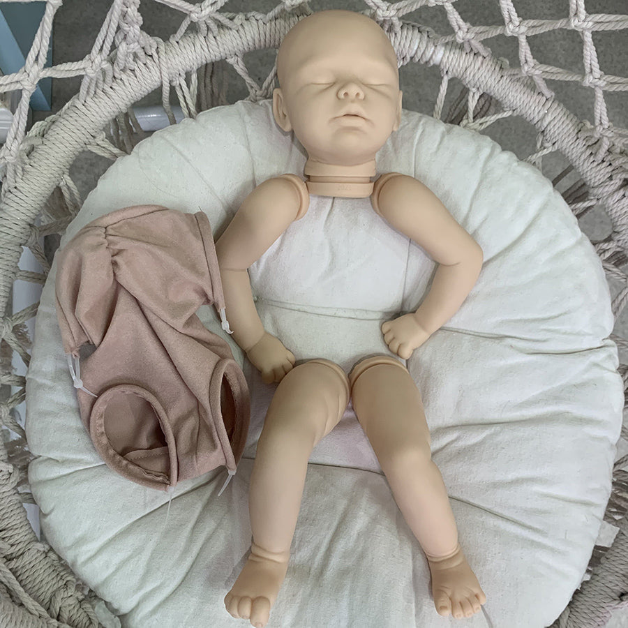 20 Pouces Fermer les Yeux Avelee Kit de Bébé Reborn Vierge Bricolage
