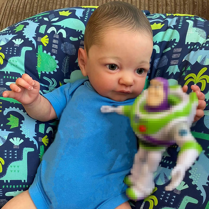 Poupée Ethel véritablement renaître aux yeux ouverts de 24 pouces