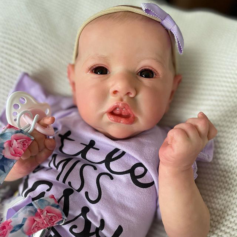 Poupée réaliste Reborn Natalie 22 pouces 55cm - Saskia