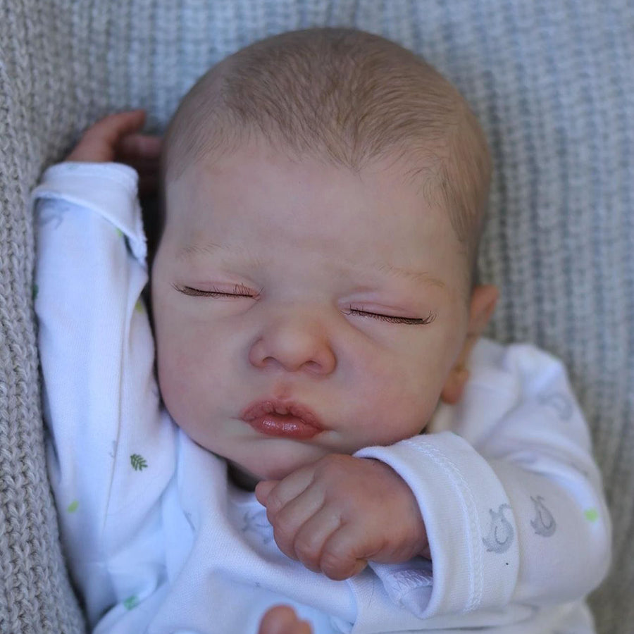 Poupées Hulda Reborn endormies de 19 pouces-Romy