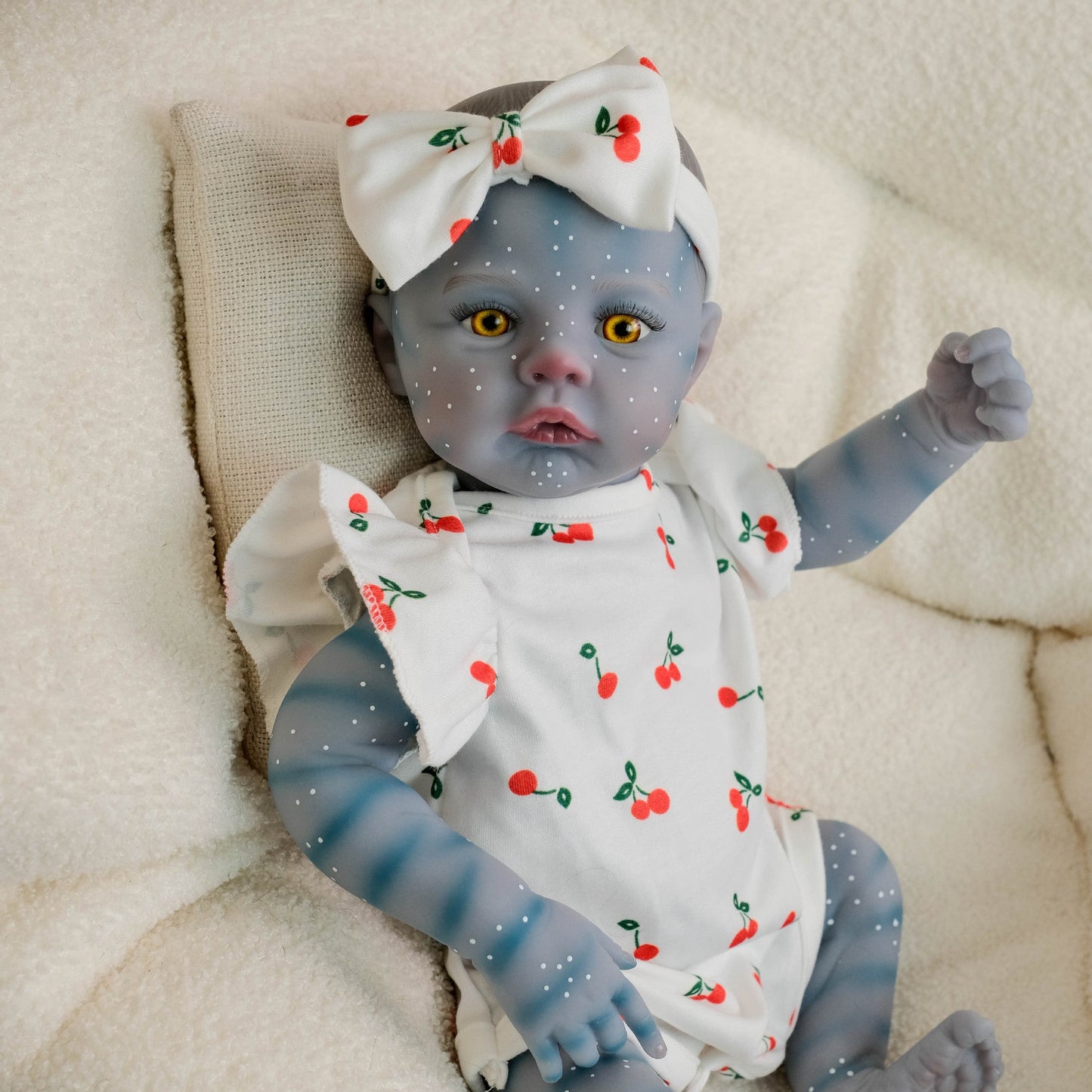 18 Inch Meadow Open Eyes Reborn Baby Girl Avatar