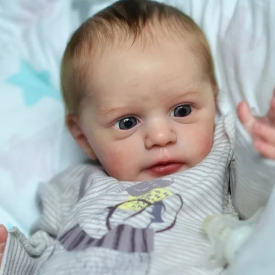 Kit de poupée vierge Reborn Mika DIY de 19 pouces