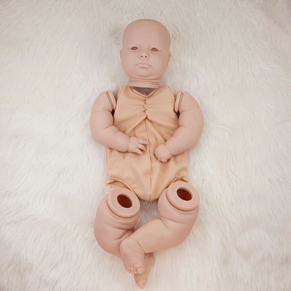 Kit de poupée Reborn Joseph yeux ouverts non peint 23 pouces