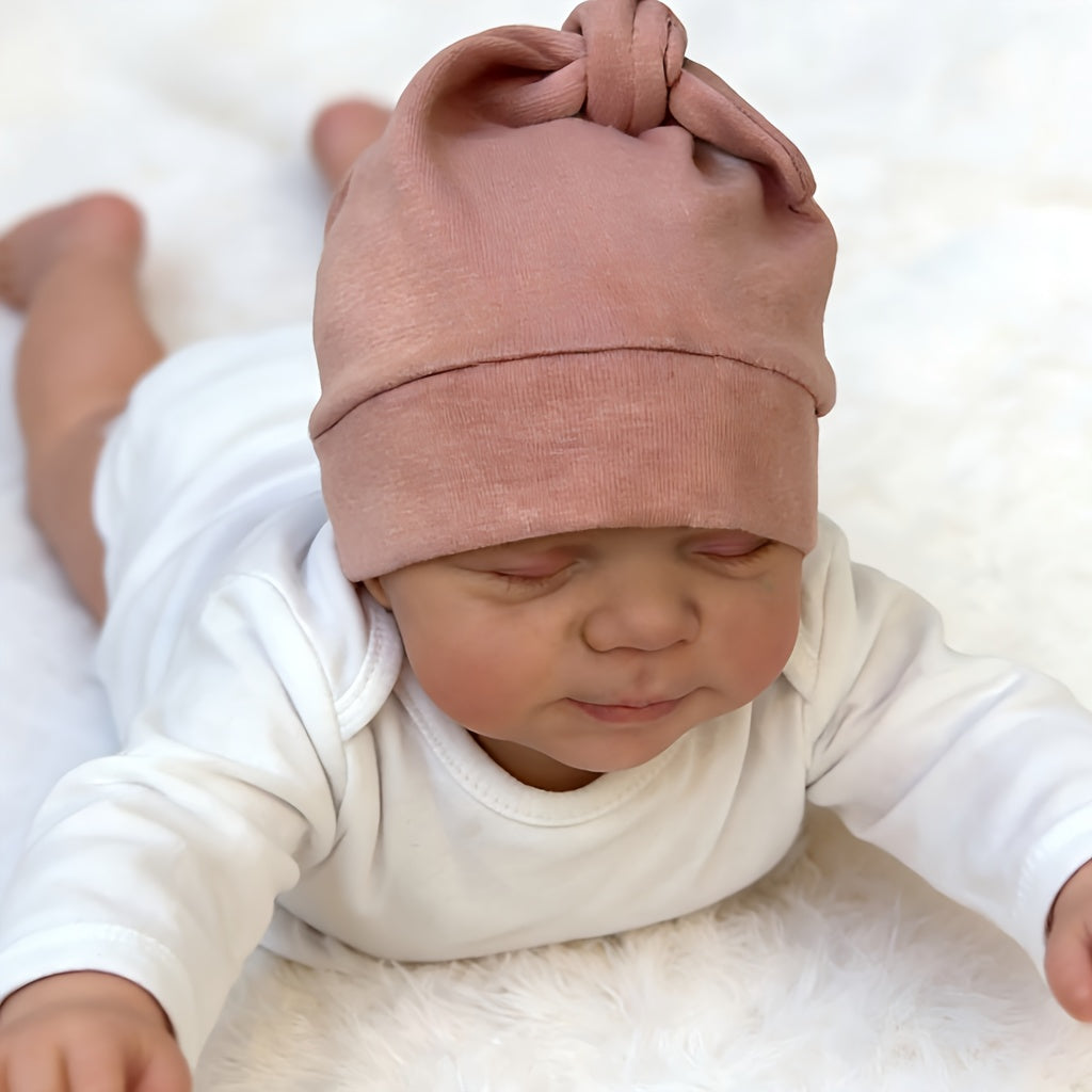 19 Inches 3D-Paint Lifelike Closed Eyes Newborn Reborn Reborn Doll-Pascale