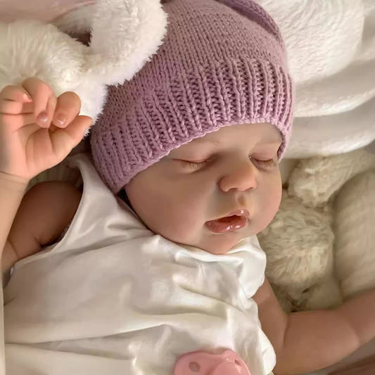 Poupée Reborn Susanna de 22 pouces/55 Cm avec les Yeux fermés-Alexis