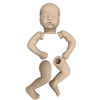 Kit de poupée Quinbee Reborn non peinte yeux fermés 19 pouces