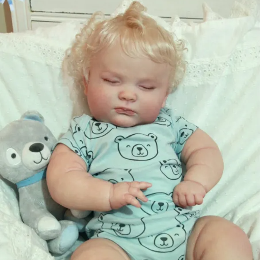 Reborn Joseph 23 pouces Yeux fermés Kit de poupée inachevé