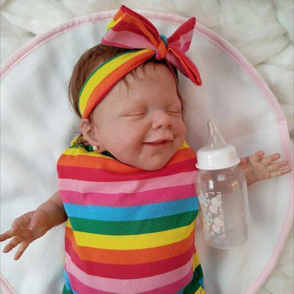 Poupée bébé Reborn Little Rylie de 20 pouces avec vêtements de Noël