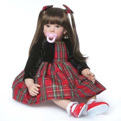 Poupée Reborn Princes Mignons Cheveux Longs 60cm