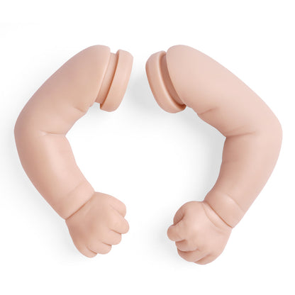 17 Pouces Darren Fermer les yeux Kit de poupée inachevé vierge non peint bricolage