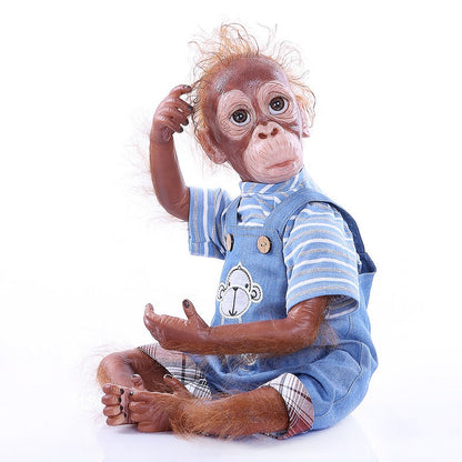21 pouces 52 cm 100% artiste fait Poupée bébé singe Reborn