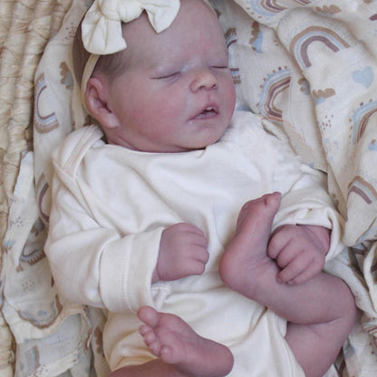 Poupées Reborn Garçon dormez bien fermez les yeux 18 pouces-Darren