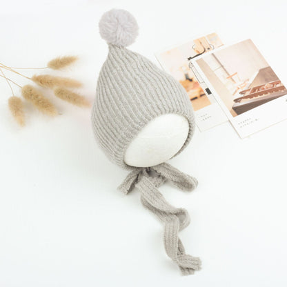 Chapeau Boule en Fourrure de Lapin Multicolore