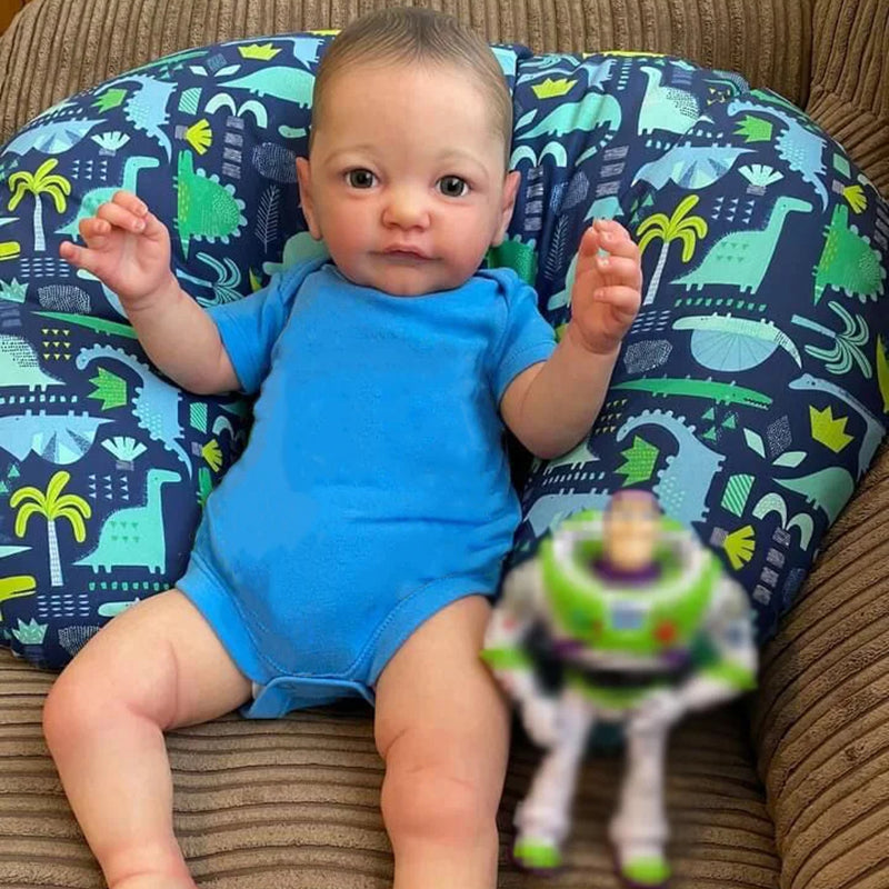 Poupée Ethel véritablement renaître aux yeux ouverts de 24 pouces