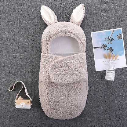 Peluche Grandes Oreilles Sac de Couchage Bébé pour Poupées Reborn de 16 à 24 pouces