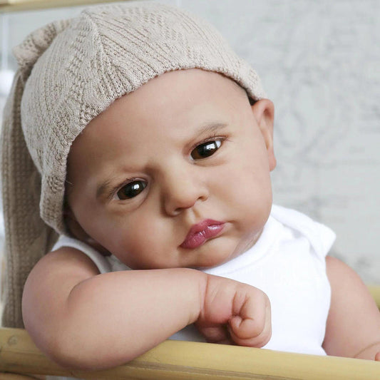 Poupées Reborn Réalistes Claire Yeux Ouverts 24 Pouces