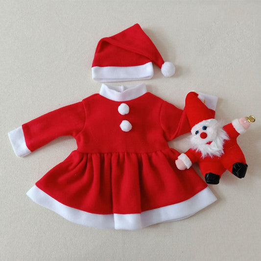 Ensemble de vêtements de Noël pour poupées Reborn de 22 à 23 pouces