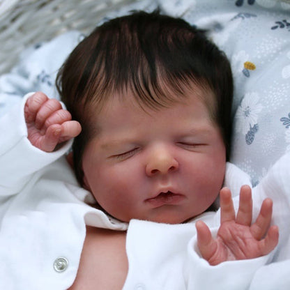 Kit de poupée reborn non peinte aux yeux fermés de 20 pouces Luisa