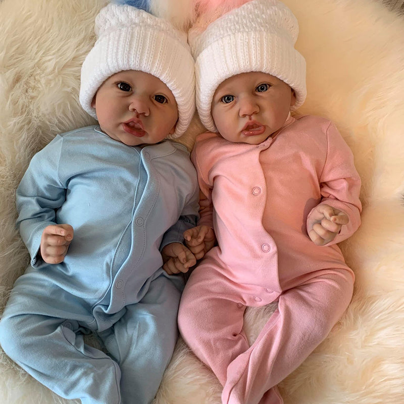 Jumelles Viola et Vivien Reborn de 22 pouces - Saskia