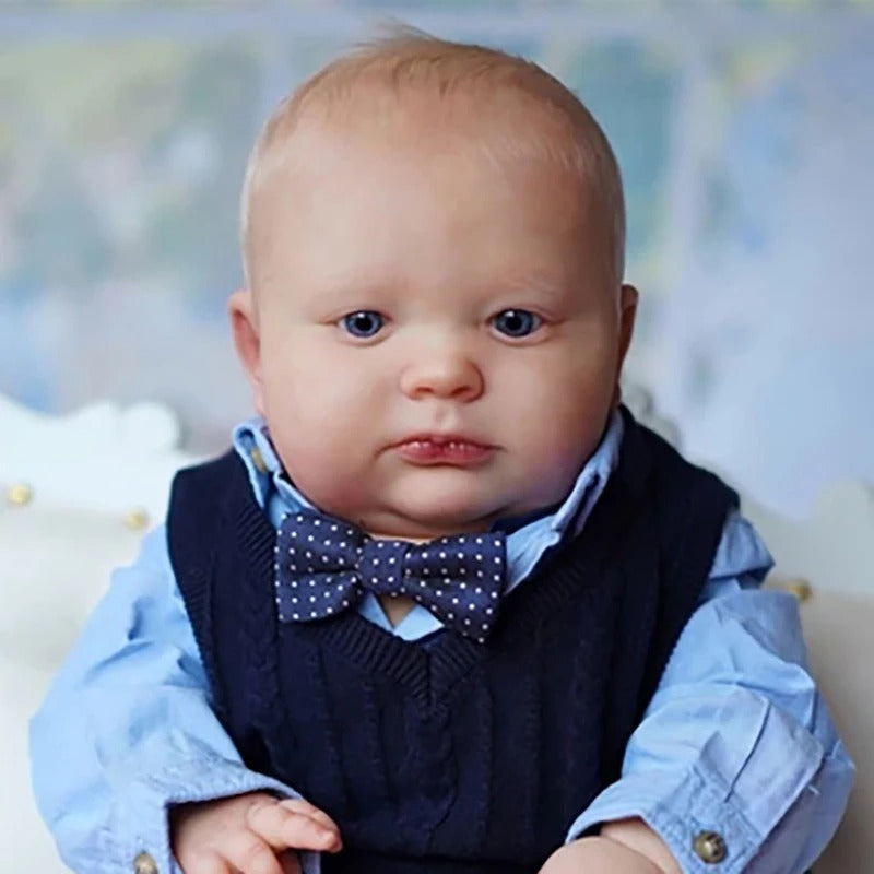 Kit de poupée Reborn Joseph yeux ouverts non peint 23 pouces