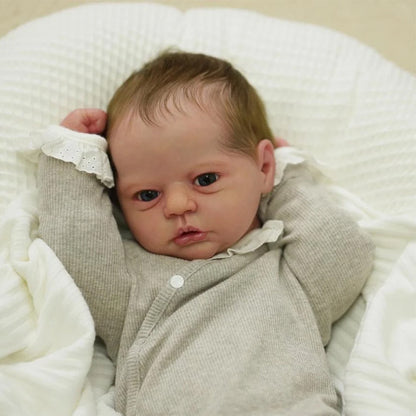 19 pouces Novia yeux ouverts cheveux courts Bébé Reborn-Evi