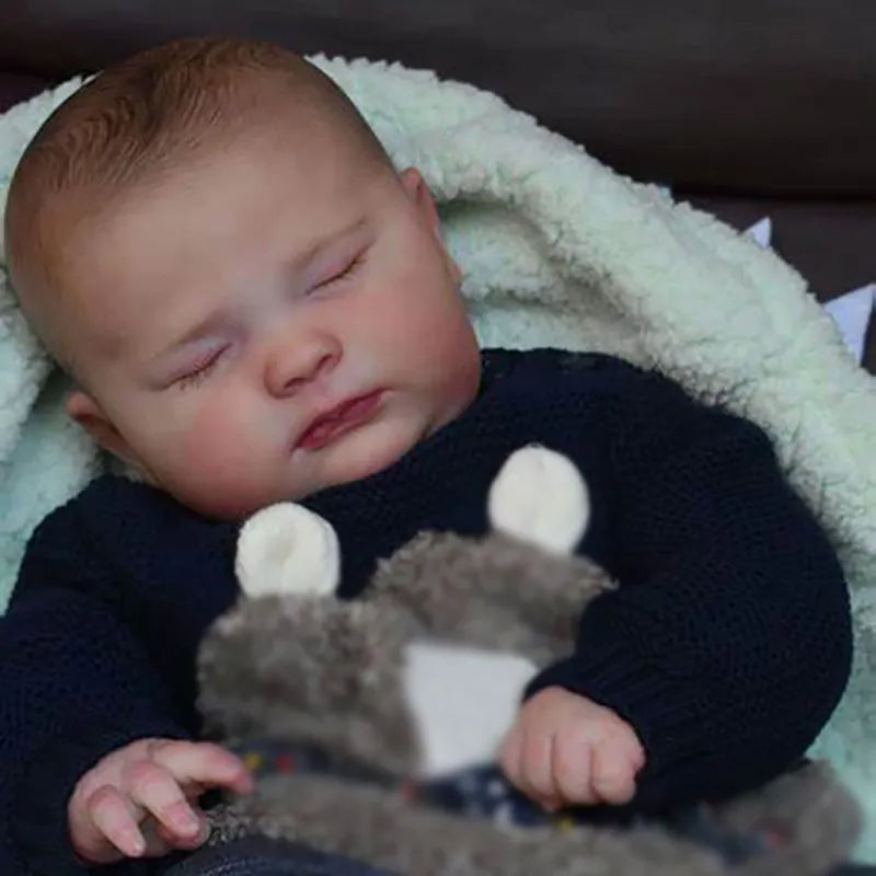 Reborn Joseph 23 pouces Yeux fermés Kit de poupée inachevé