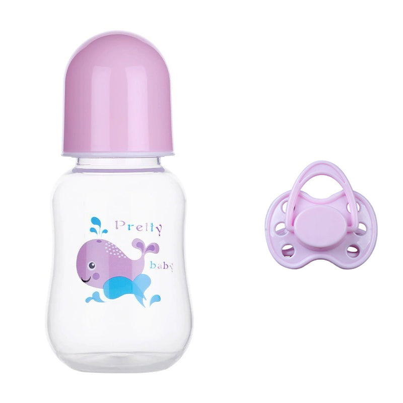 Ensemble de deux tétines magnétiques pour biberon Pour poupées reborn de 40 à 60 cm