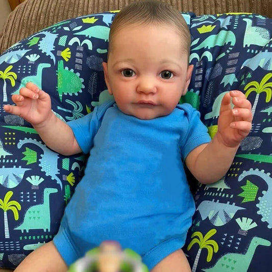 Poupée Ethel véritablement renaître aux yeux ouverts de 24 pouces