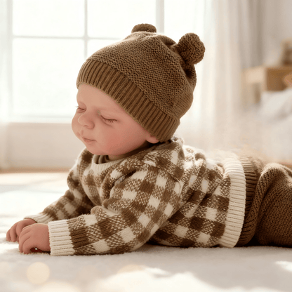 Poupée reborn Pascale corps souple endormie 48 cm