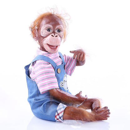 21 pouces 52cm 100% artiste fait Poupée Singe Reborn