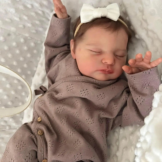 Poupées Reborn Filles Susanna Fermer les yeux de 19 pouces-Laura