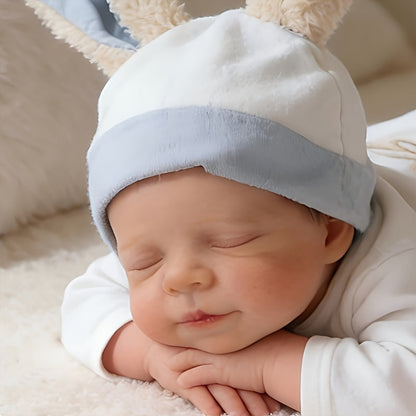 48cm Lifelike Hand-painted Closed Eyes Reborn Newborn Baby Doll Pascale