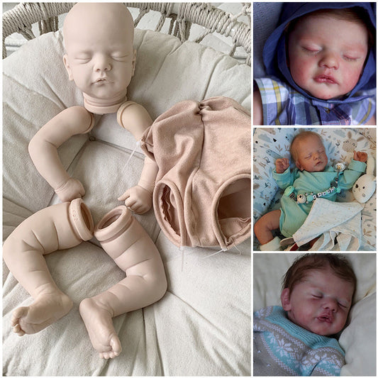 19 Pouces Fermer les Yeux Sam Kit de Bébé Reborn Vierge Bricolage