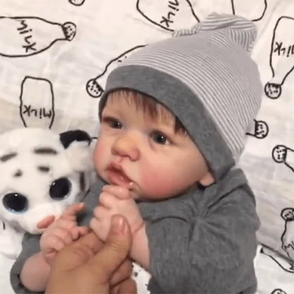 22" avec yeux ouverts et fermés Ruby Bébé Reborn Garçon