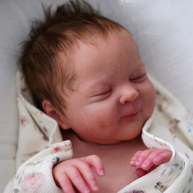 Kit de poupée reborn Olivia de 48cm (19 pouces) yeux fermés non peinte