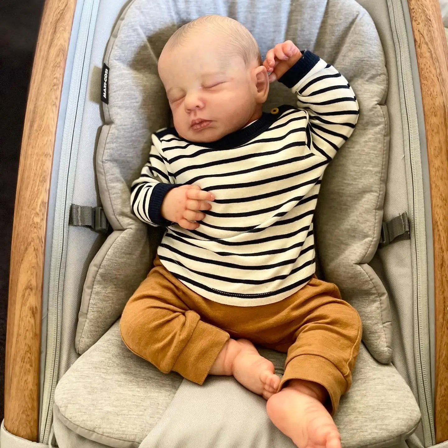 20 Pouces Mignon Warner Fermer Les Yeux Poupée Reborn Garçon-LouLou