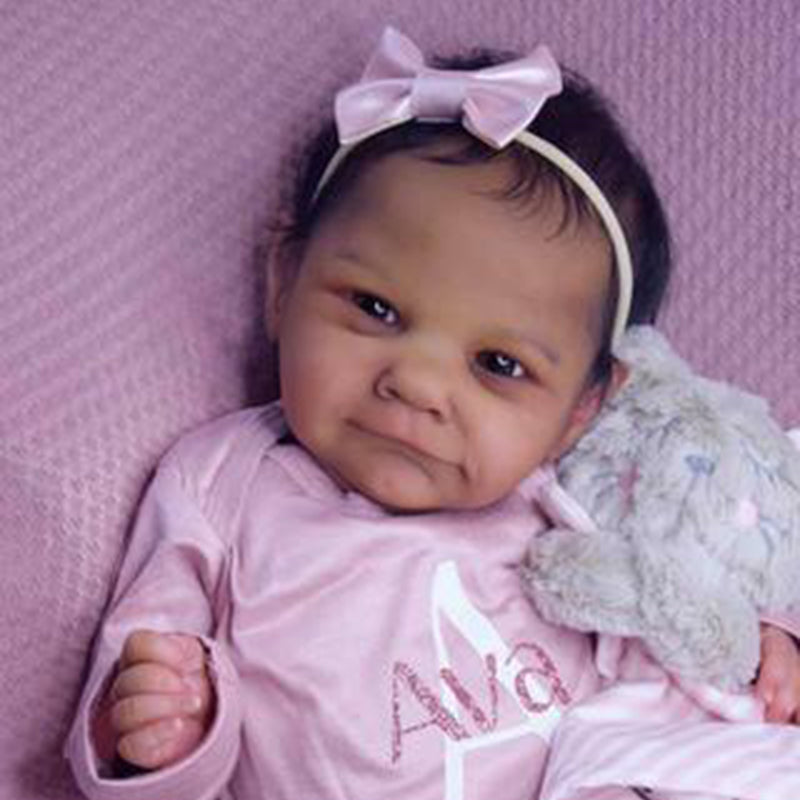 Kit bébé Reborn 19 Pouces Ava DIY Kit de poupée vierge non peinte