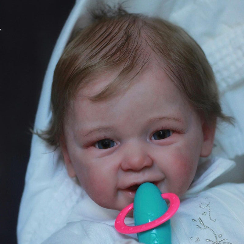 Kit de Bébé Reborn Bricolage Phoenix 21 Pouces Yeux Ouverts