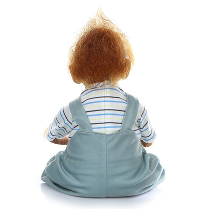 21" 52 CM peinture détaillée faite à la main Reborn bébé singe