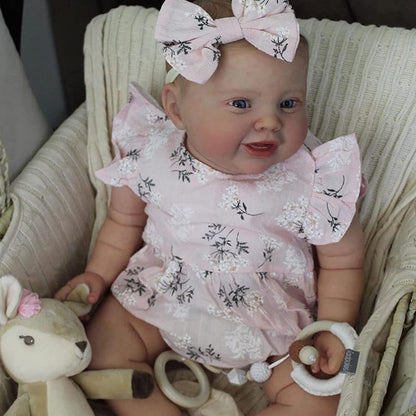 24 Inch Maria Reborn Doll With Open Eyes - Kodi