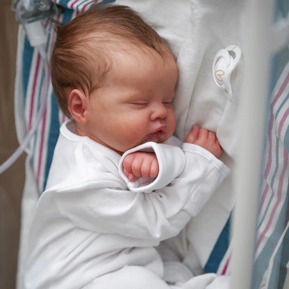 19 pouces fermer les yeux cheveux enracinés Reborn Poupées-Quinbee