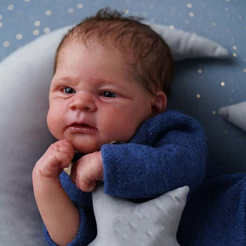 Nigel Reborn Poupées yeux ouverts 19 pouces