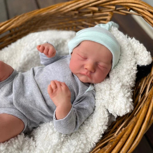 Poupée Reborn endormie réaliste de 18 pouces Levi