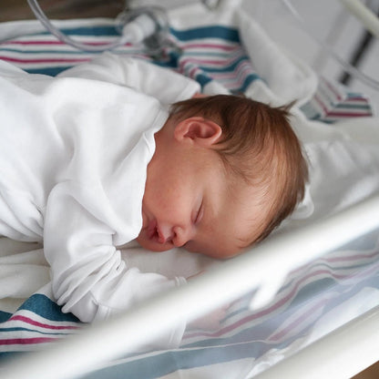 19 pouces fermer les yeux cheveux enracinés Reborn Poupées-Quinbee