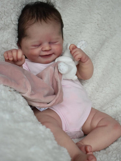 Poupée Reborn aux yeux fermés de 19 pouces - Alisha