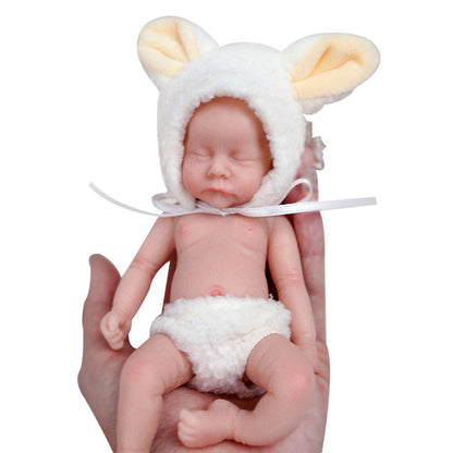 Mini Poupées Reborn De 6 Pouces Avec Les Yeux Fermés - Levi