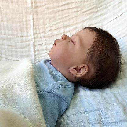 Poupées Reborn aux cheveux enracinés de 18 pouces-Jude