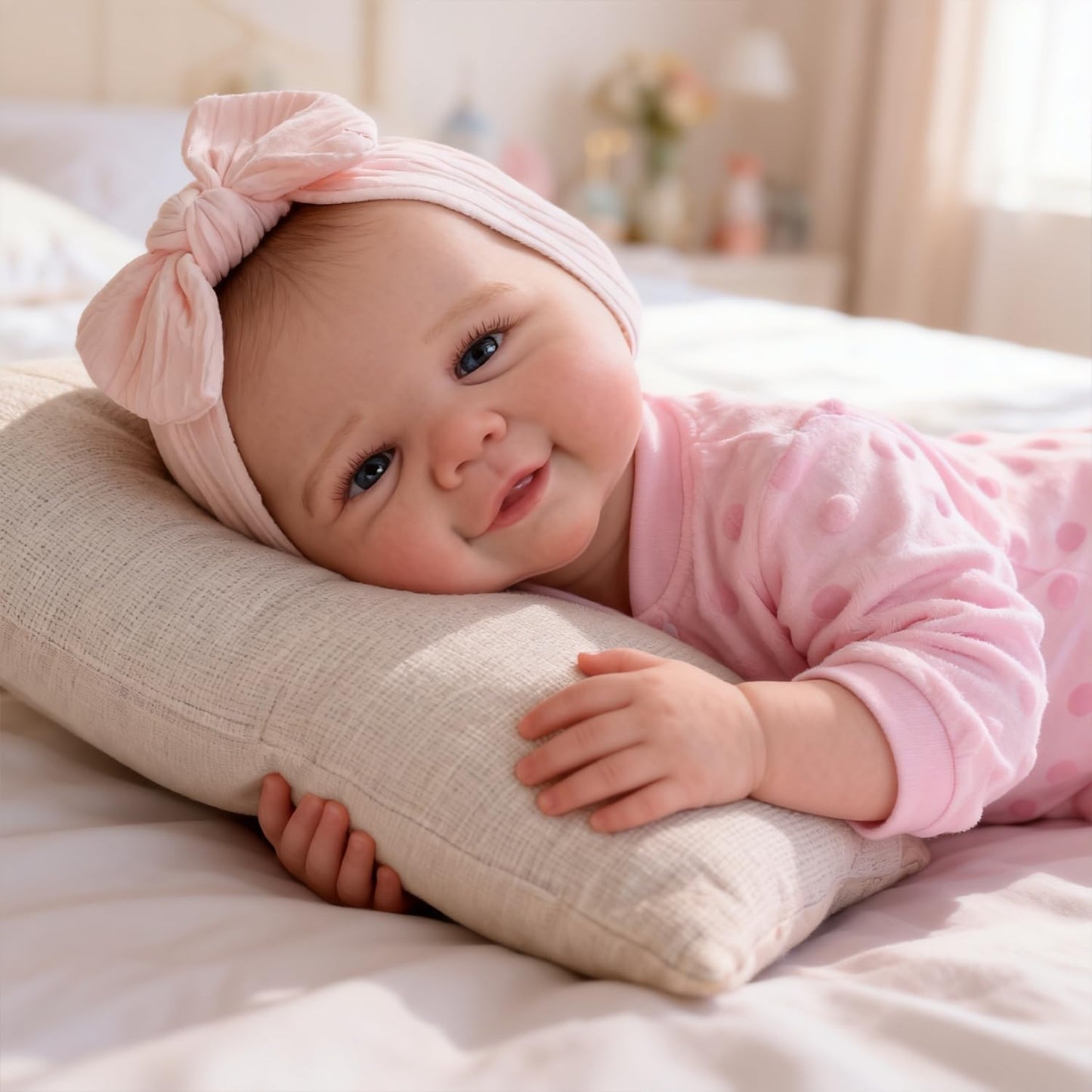19 inches Open Eyes Soft Body Reborn Dolls -Vivienne